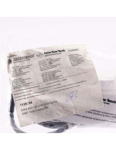 Grzałka 45 X 30, 230-250V, 425W, 1128998, Keller Ihne Tesch | Grzałki | Wszystko dla Przemysłu | Eshop Dopak