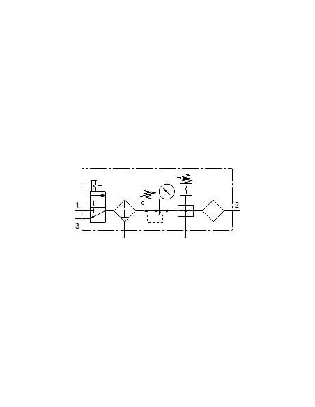 FRC-1/4-D-MINI-KC Zespół przygotowania powietrza | Pneumatyka | Eshop Dopak | Wszystko dla Przemysłu