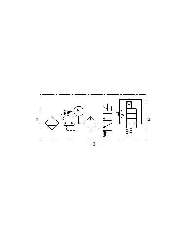 FRC-1/4-D-MINI-KE-A Zespół przygotowania powietrza | Pneumatyka | Eshop Dopak | Wszystko dla Przemysłu