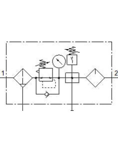 FRC-1/2-D-MAXI-KB Zespół przygotowania powietrza | Pneumatyka | Eshop Dopak | Wszystko dla Przemysłu 2