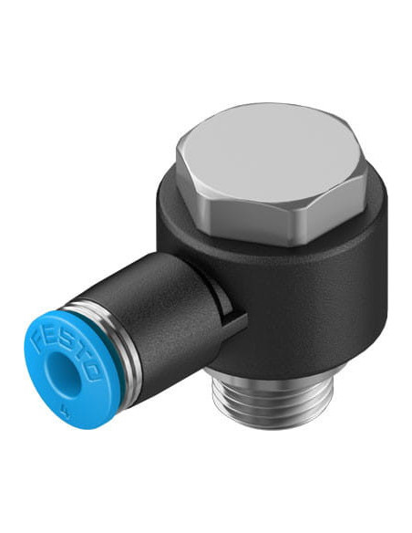 QSLV-G1/8-4 Złącze wtykowe-L | Pneumatyka | Eshop Dopak | Wszystko dla Przemysłu