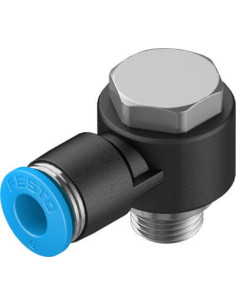 QSLV-G1/8-6 Złącze wtykowe-L | Pneumatyka | Eshop Dopak | Wszystko dla Przemysłu