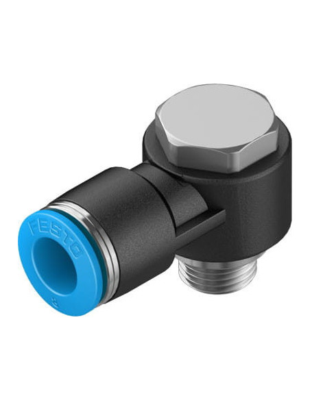 QSLV-G1/8-8 Złącze wtykowe-L | Pneumatyka | Eshop Dopak | Wszystko dla Przemysłu