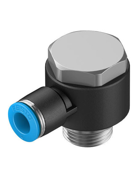 QSLV-G3/8-8 Złącze wtykowe-L | Pneumatyka | Eshop Dopak | Wszystko dla Przemysłu