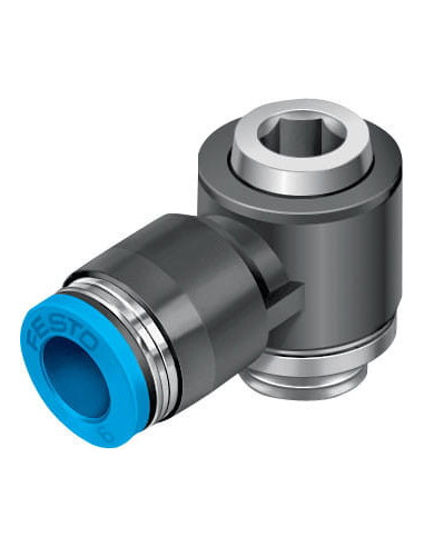 QSLV-G1/8-6-I Złącze wtykowe-L | Pneumatyka | Eshop Dopak | Wszystko dla Przemysłu