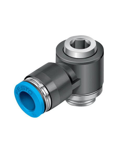 QSLV-G1/8-6-I Złącze wtykowe-L | Pneumatyka | Eshop Dopak | Wszystko dla Przemysłu