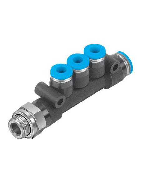 QST3-G1/8-6-4 Rozdzielacz wielosegmentowy | Pneumatyka | Eshop Dopak | Wszystko dla Przemysłu