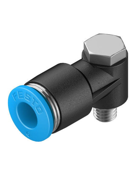 QSLV-M5-6 Złącze wtykowe-L | Pneumatyka | Eshop Dopak | Wszystko dla Przemysłu