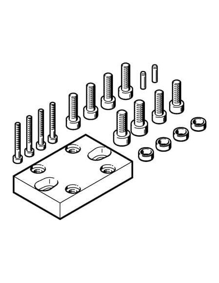 HAPG-55 Zespół adaptera | Pneumatyka | Eshop Dopak | Wszystko dla Przemysłu