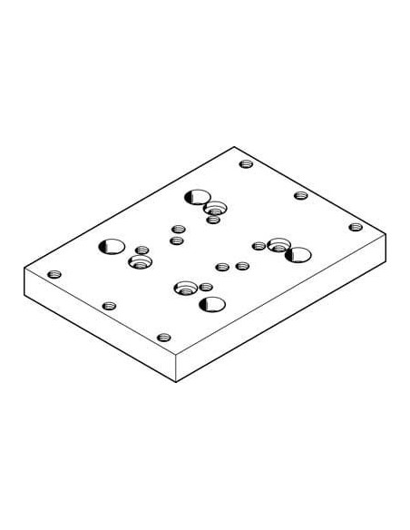 HAPB-20/25 Zespół płyty adaptera | Mechanika Przemysłowa | Sklep Eshop Dopak