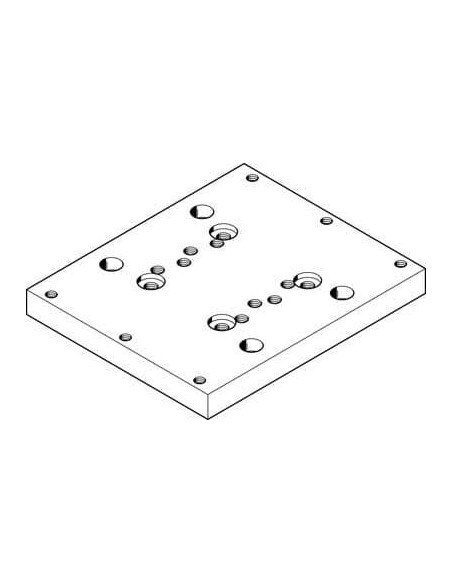HAPB-32/40 Zespół płyty adaptera | Mechanika Przemysłowa | Sklep Eshop Dopak