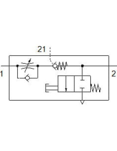 VFOF-LE-BAH-G14-Q8 Zawór dławiąco-zwrotny | Hydraulika | Eshop Dopak | Wszystko dla Przemysłu 2