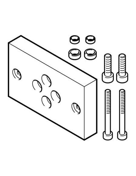 DHAA-D-E8-75-Q11-16 Zespół adaptera | Mechanika Przemysłowa | Sklep Eshop Dopak