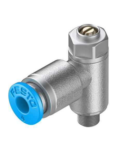 GRLA-M5-QS-4-D Zawór dławiąco-zwrotny | Hydraulika | Eshop Dopak | Wszystko dla Przemysłu