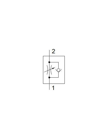 GRLA-M5-QS-4-D Zawór dławiąco-zwrotny | Hydraulika | Eshop Dopak | Wszystko dla Przemysłu