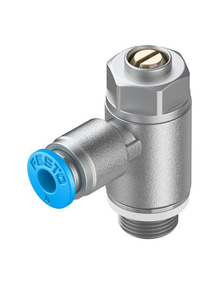 GRLA-1/8-QS-4-D Zawór dławiąco-zwrotny | Hydraulika | Eshop Dopak | Wszystko dla Przemysłu