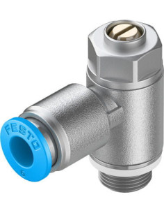 GRLA-1/8-QS-6-D Zawór dławiąco-zwrotny | Hydraulika | Eshop Dopak | Wszystko dla Przemysłu
