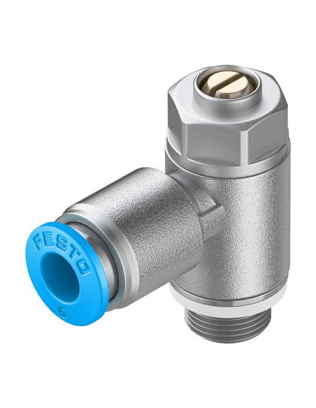 GRLA-1/8-QS-6-D Zawór dławiąco-zwrotny | Hydraulika | Eshop Dopak | Wszystko dla Przemysłu