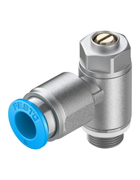 GRLA-1/8-QS-8-D Zawór dławiąco-zwrotny | Hydraulika | Eshop Dopak | Wszystko dla Przemysłu