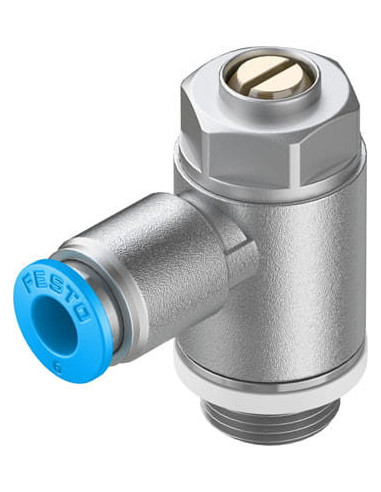 GRLA-1/4-QS-6-D Zawór dławiąco-zwrotny | Hydraulika | Eshop Dopak | Wszystko dla Przemysłu