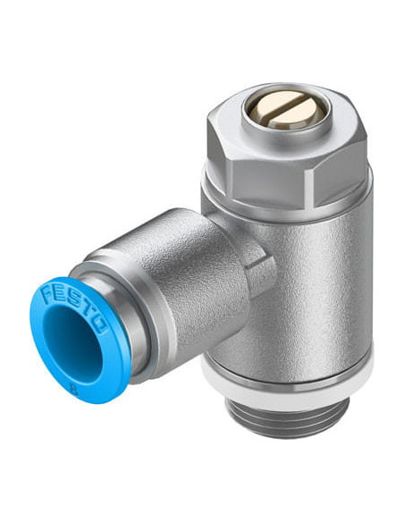 GRLA-1/4-QS-8-D Zawór dławiąco-zwrotny | Hydraulika | Eshop Dopak | Wszystko dla Przemysłu