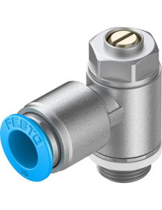GRLA-1/4-QS-10-D Zawór dławiąco-zwrotny | Hydraulika | Eshop Dopak | Wszystko dla Przemysłu