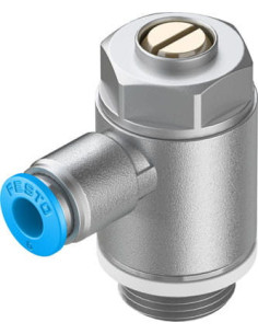 GRLA-3/8-QS-6-D Zawór dławiąco-zwrotny | Hydraulika | Eshop Dopak | Wszystko dla Przemysłu