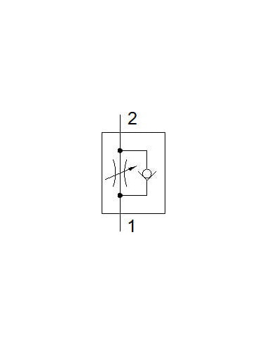 GRLA-3/8-QS-8-D Zawór dławiąco-zwrotny | Hydraulika | Eshop Dopak | Wszystko dla Przemysłu