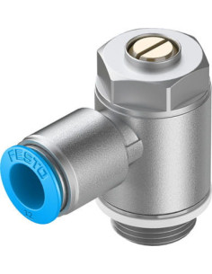 GRLA-1/2-QS-12-D Zawór dławiąco-zwrotny | Hydraulika | Eshop Dopak | Wszystko dla Przemysłu