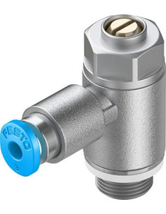 GRLZ-1/8-QS-3-D Zawór dławiąco-zwrotny | Hydraulika | Eshop Dopak | Wszystko dla Przemysłu