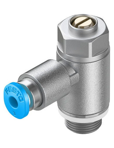GRLZ-1/8-QS-3-D Zawór dławiąco-zwrotny | Hydraulika | Eshop Dopak | Wszystko dla Przemysłu