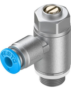 GRLZ-1/8-QS-4-D Zawór dławiąco-zwrotny | Hydraulika | Eshop Dopak | Wszystko dla Przemysłu