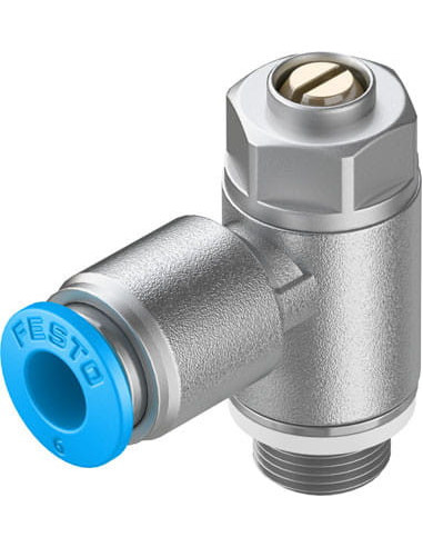 GRLZ-1/8-QS-6-D Zawór dławiąco-zwrotny | Hydraulika | Eshop Dopak | Wszystko dla Przemysłu