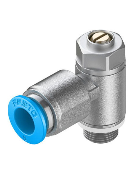 GRLZ-1/8-QS-8-D Zawór dławiąco-zwrotny | Hydraulika | Eshop Dopak | Wszystko dla Przemysłu
