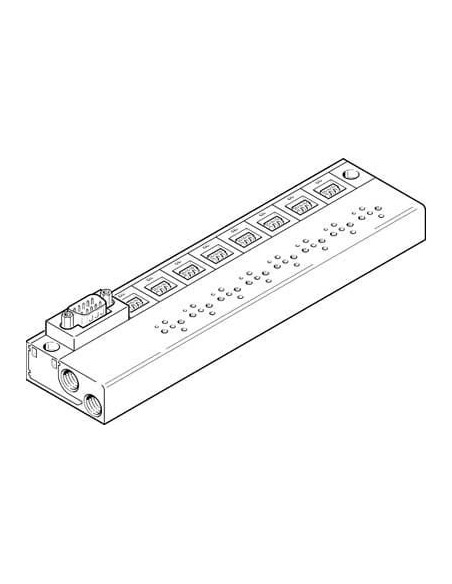MHP1-PR8-3-PI-D9 Blok przyłączeniowy | Pneumatyka | Eshop Dopak | Wszystko dla Przemysłu