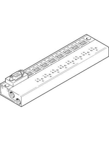 MHP1-PR10-3-PI-D25 Blok przyłączeniowy | Pneumatyka | Eshop Dopak | Wszystko dla Przemysłu