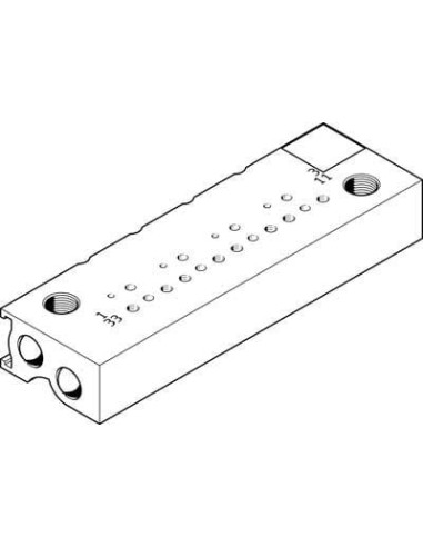 MHP1-PR6-3-PI-PCB Blok przyłączeniowy | Pneumatyka | Eshop Dopak | Wszystko dla Przemysłu