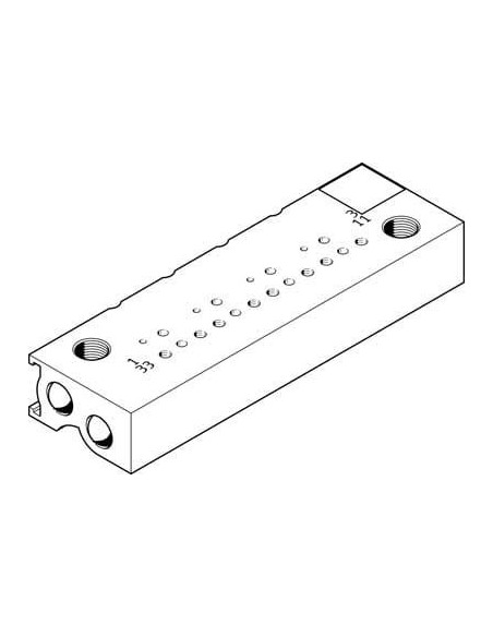 MHP1-PR8-3-PI-PCB Blok przyłączeniowy | Pneumatyka | Eshop Dopak | Wszystko dla Przemysłu