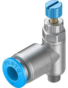 GRLA-M5-QS-6-RS-D Zawór dławiąco-zwrotny | Hydraulika | Eshop Dopak | Wszystko dla Przemysłu