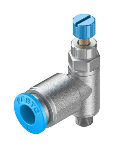 GRLA-M5-QS-6-RS-D Zawór dławiąco-zwrotny | Hydraulika | Eshop Dopak | Wszystko dla Przemysłu
