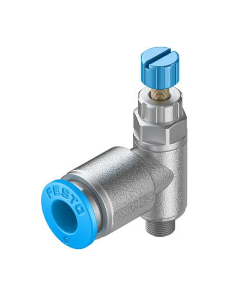 GRLA-M5-QS-6-RS-D Zawór dławiąco-zwrotny | Hydraulika | Eshop Dopak | Wszystko dla Przemysłu