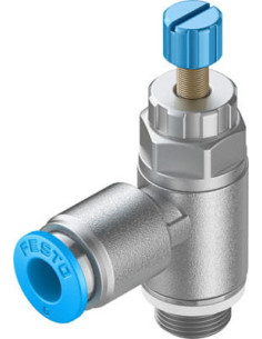 GRLA-1/8-QS-6-RS-D Zawór dławiąco-zwrotny | Hydraulika | Eshop Dopak | Wszystko dla Przemysłu