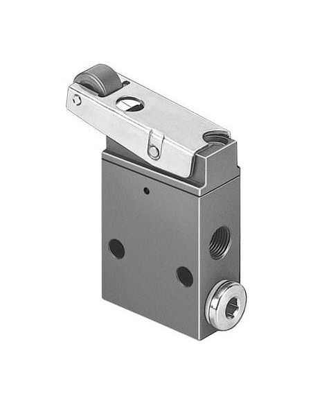 ROS-3-1/8 Zawór dźwigniowy z rolką | Pneumatyka | Eshop Dopak | Wszystko dla Przemysłu