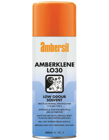 Amberklene LO30, 31555, 400 ml, Ambersil, ODTŁUSZCZACZ ROZPUSZCZALNIKOWY O MNIEJSZYM ZAPACHU | Chemia techniczna | Eshop Dopak