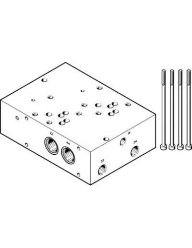 VABP-S1-2V1G-G38-2 Płyta przyłączeniowa | Pneumatyka | Eshop Dopak | Wszystko dla Przemysłu