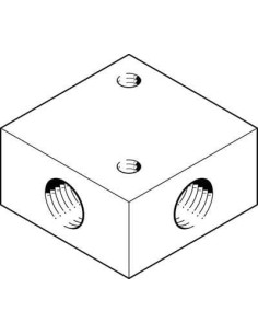 FR-4-1/4 Blok rozgałęziający | Pneumatyka | Eshop Dopak | Wszystko dla Przemysłu