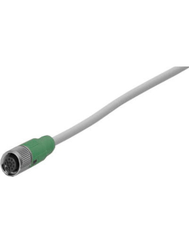 NEBS-M12G12-KS-5-LE12 Kabel łączący | Przewody i Złącza | Eshop Dopak | Wszystko dla Przemysłu