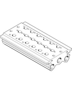 PRS-3/8-6-B Blok przyłączeniowy | Pneumatyka | Eshop Dopak | Wszystko dla Przemysłu