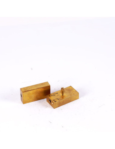 Tłocznik do gorącego prasowania z mosiądzu (dł. 60mm, wys.15mm) | Wszystko dla Przemysłu | Eshop Dopak