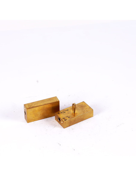 Tłocznik do gorącego prasowania z mosiądzu (dł. 60mm, wys.15mm) | Wszystko dla Przemysłu | Eshop Dopak
